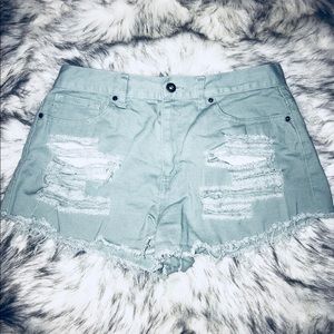 Jean shorts
